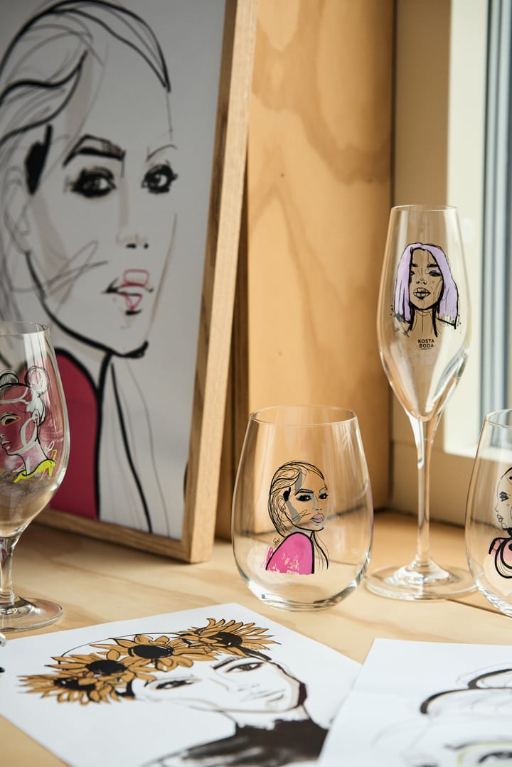 All about you glas 57 cl 2-pack, Next to you Kosta Boda