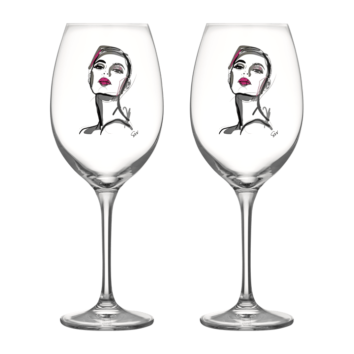 All about you wijnglas 52 cl 2 pack - Hold you - Kosta Boda