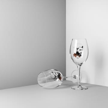 All about you wijnglas 52 cl 2 pack - Wait for him (deep purple) - Kosta Boda