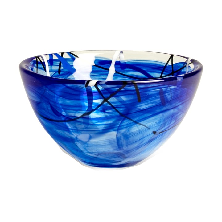 Contrast kom 160 mm - Blauw - Kosta Boda