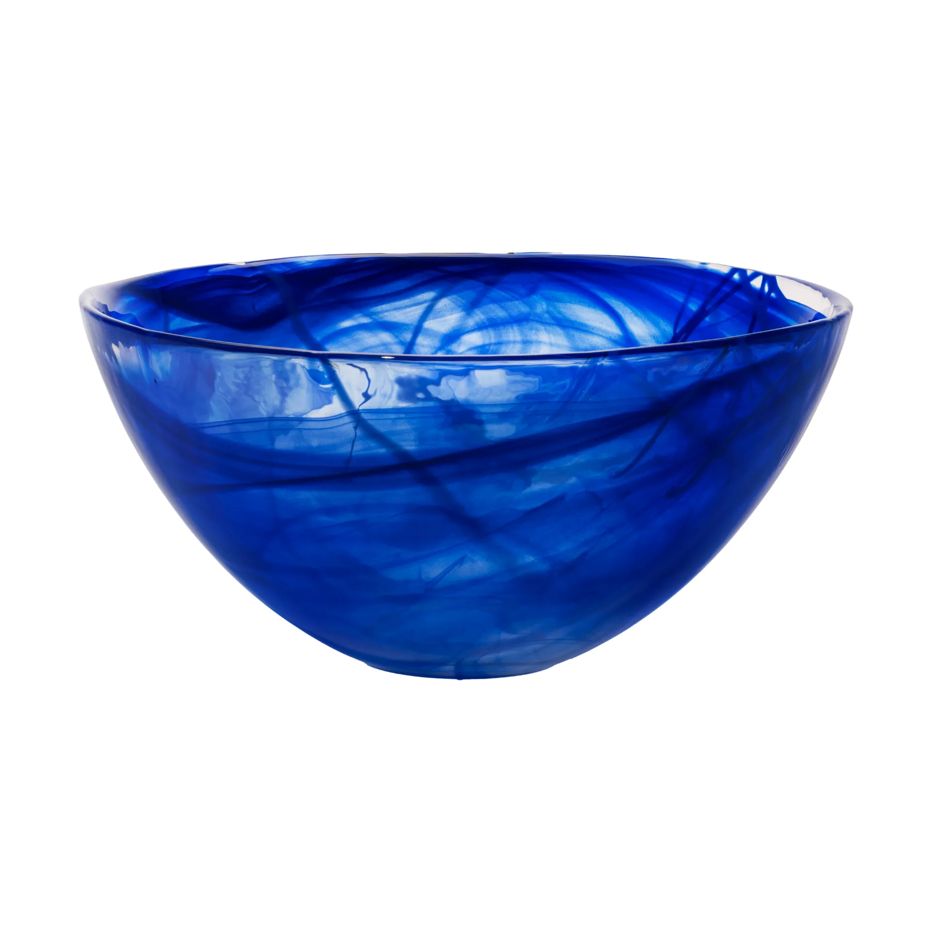 Contrast kom 350 mm, Blauw-blauw Kosta Boda