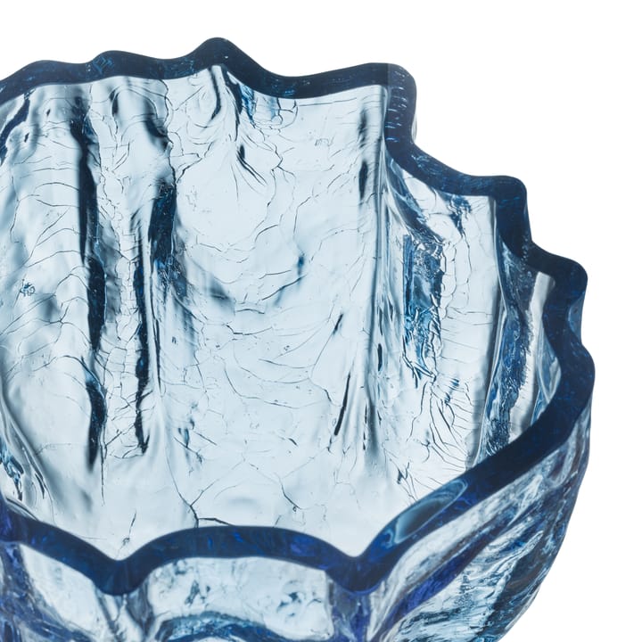 Crackle vaas 17,5 cm, Circulair glas Kosta Boda