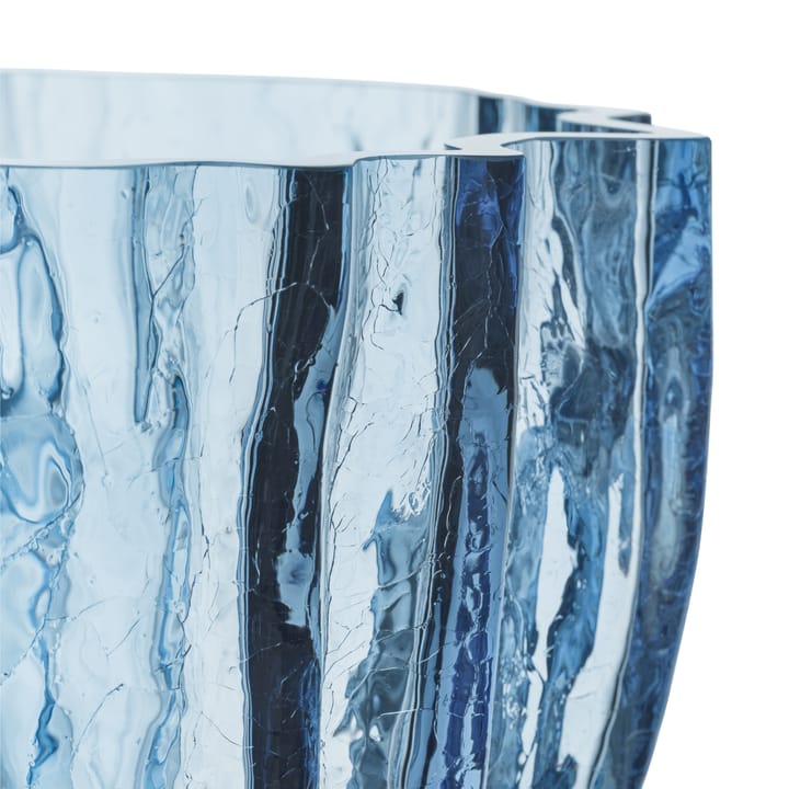 Crackle vaas 17,5 cm, Circulair glas Kosta Boda