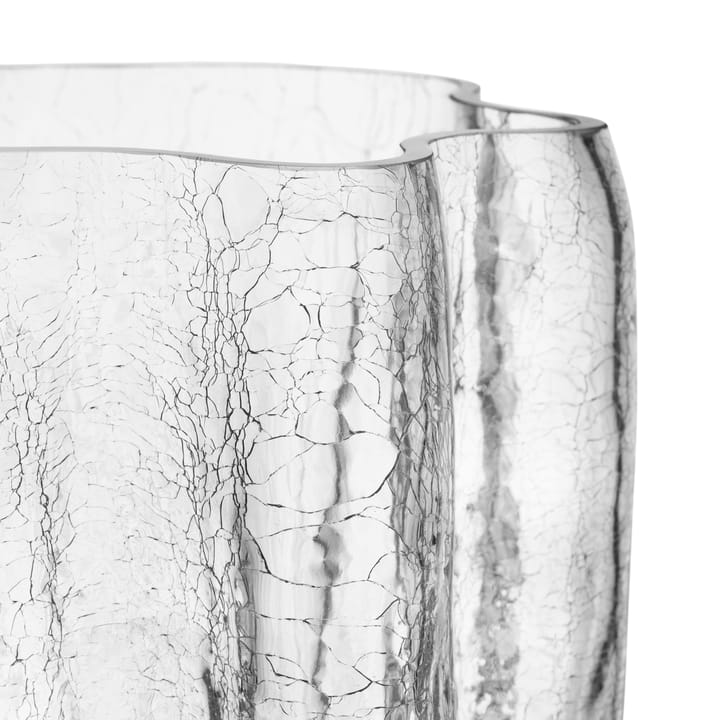 Crackle vaas 37 cm, Transparant Kosta Boda