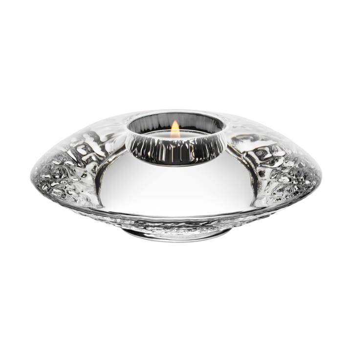 Discus theelicht houder 140 mm, Helder Kosta Boda