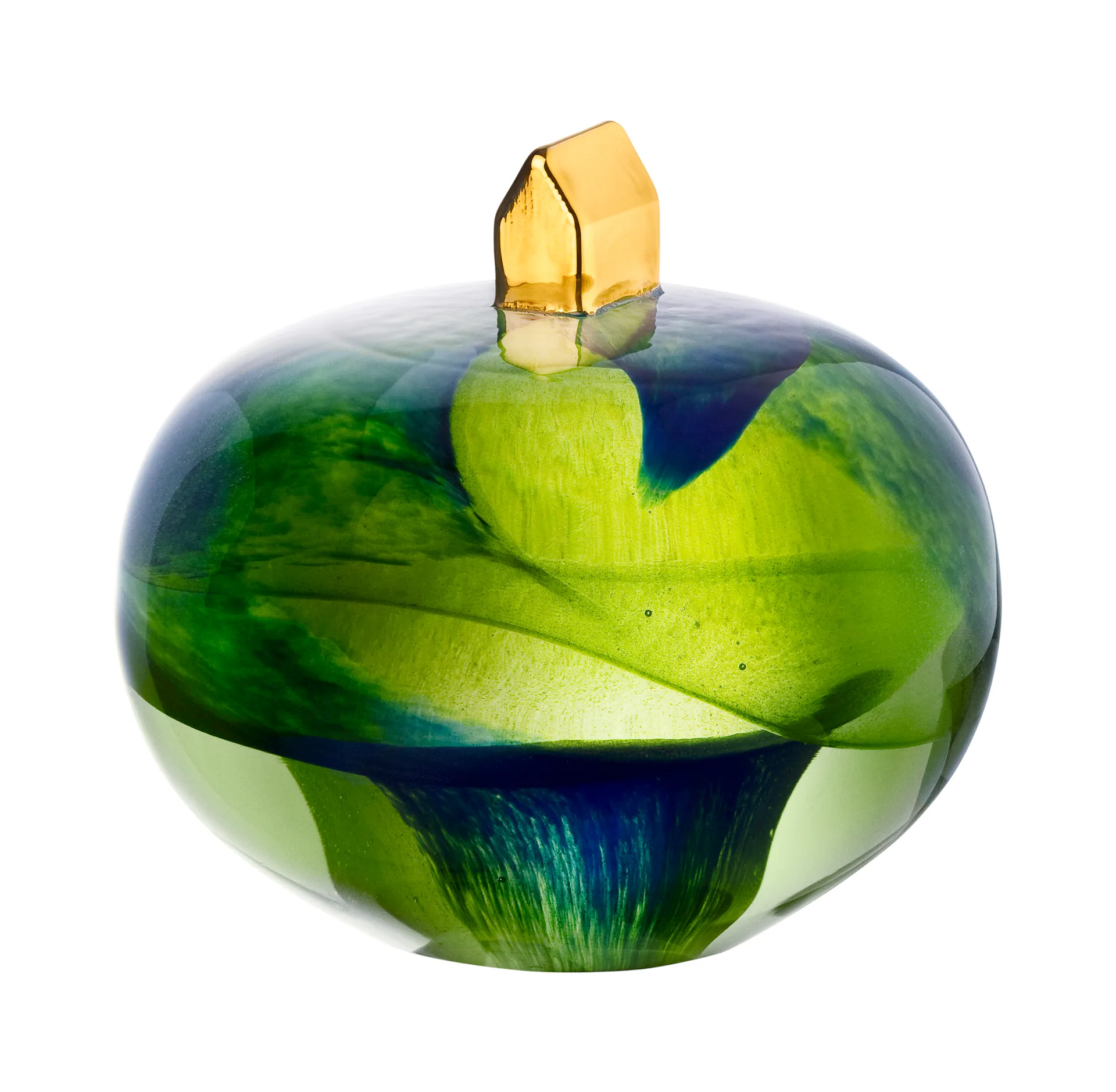 Earth sculptuur, Home - groen Kosta Boda