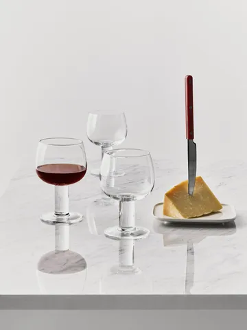 Fars glas - Helder, 4-pack - Kosta Boda