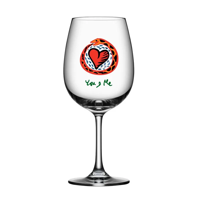 Friendship wijnglas 50 cl, You & me Kosta Boda