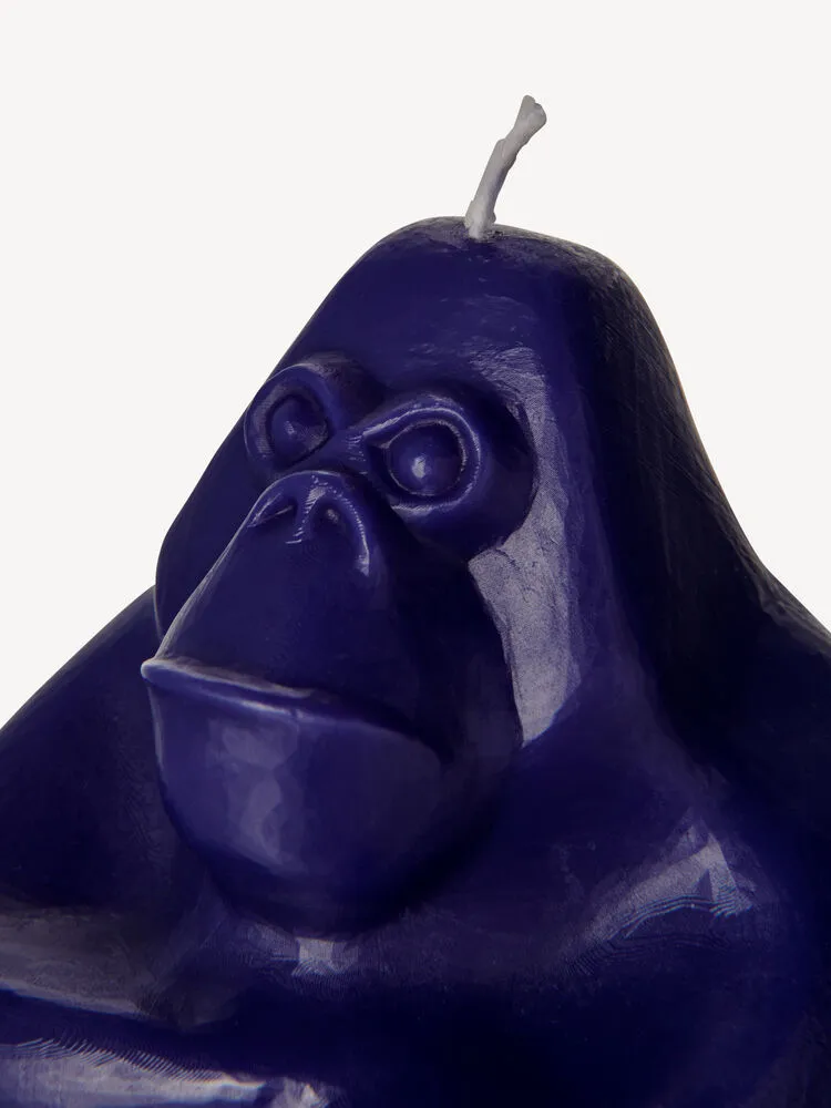 Gabba Gabba Hey kaars 11,5 cm, Blauw Kosta Boda