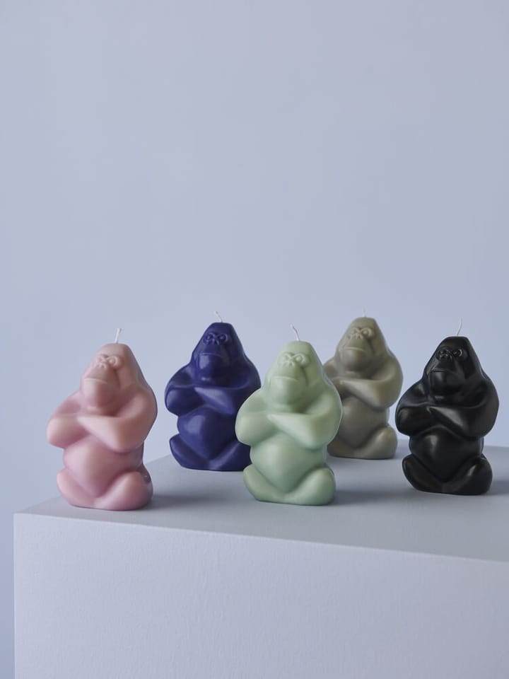 Gabba Gabba Hey kaars 11,5 cm, Blauw Kosta Boda