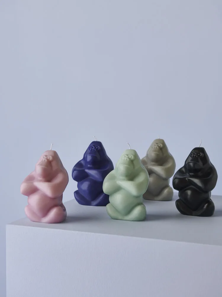 Gabba Gabba Hey kaars 11,5 cm, Groen Kosta Boda