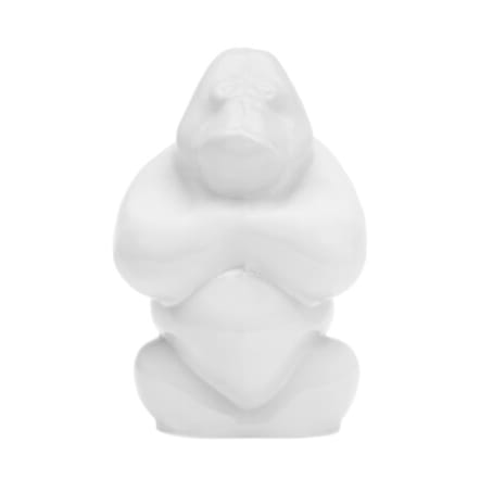 Gabba Gabba Hey sculptuur 120 mm - Cloudy white - Kosta Boda