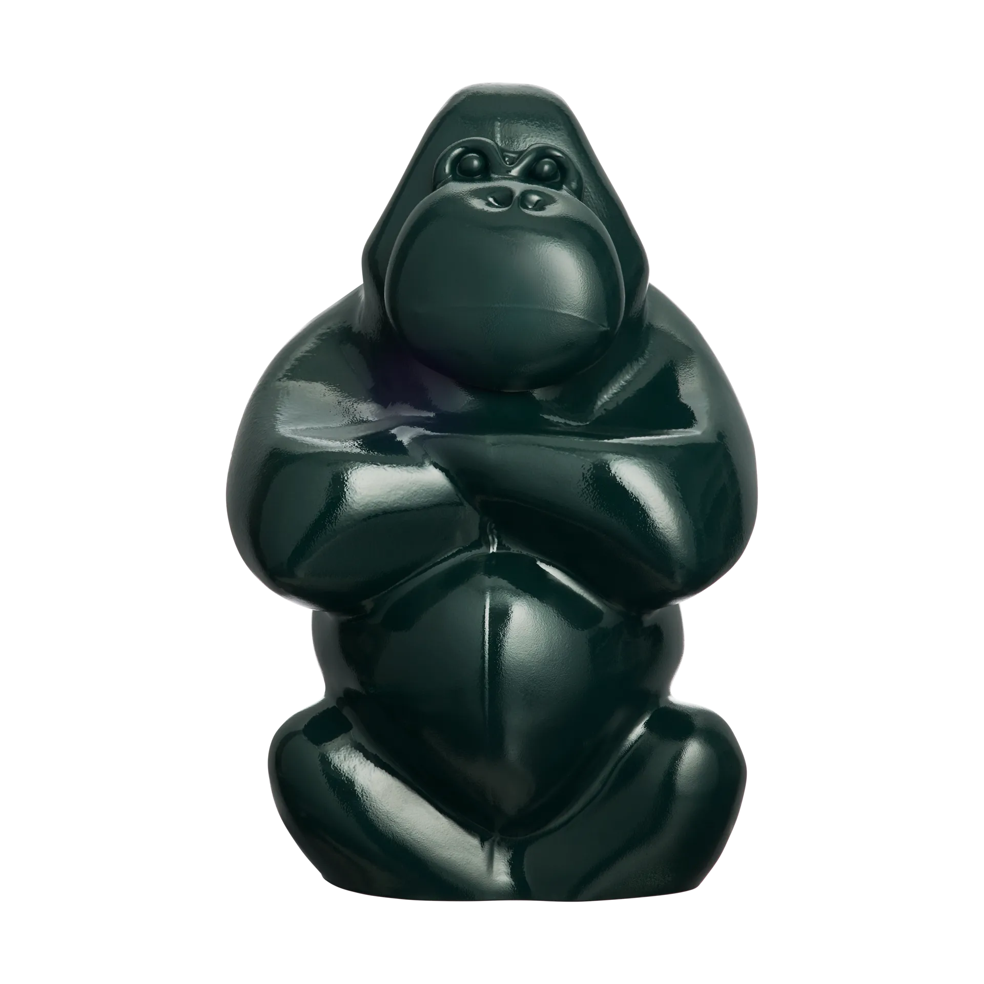 Gabba Gabba Hey sculptuur 305 mm, Donkergroen Kosta Boda