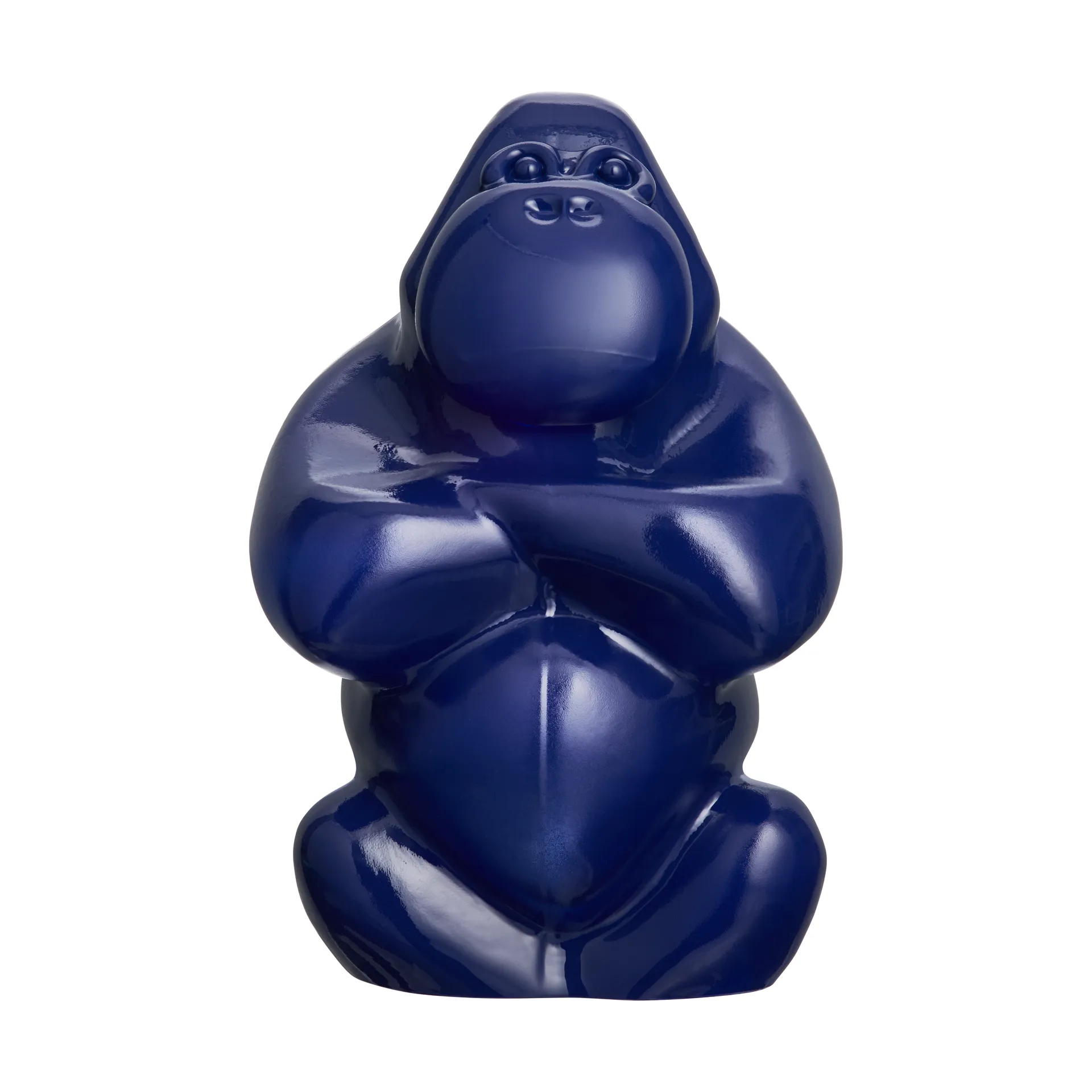 Gabba Gabba Hey sculptuur 305 mm, Klein blauw Kosta Boda