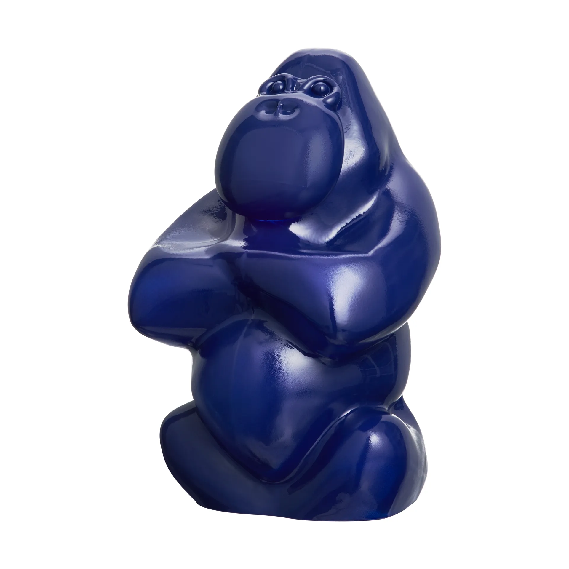 Gabba Gabba Hey sculptuur 305 mm, Klein blauw Kosta Boda