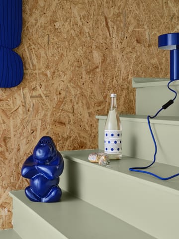 Gabba Gabba Hey sculptuur 305 mm - Klein blauw - Kosta Boda
