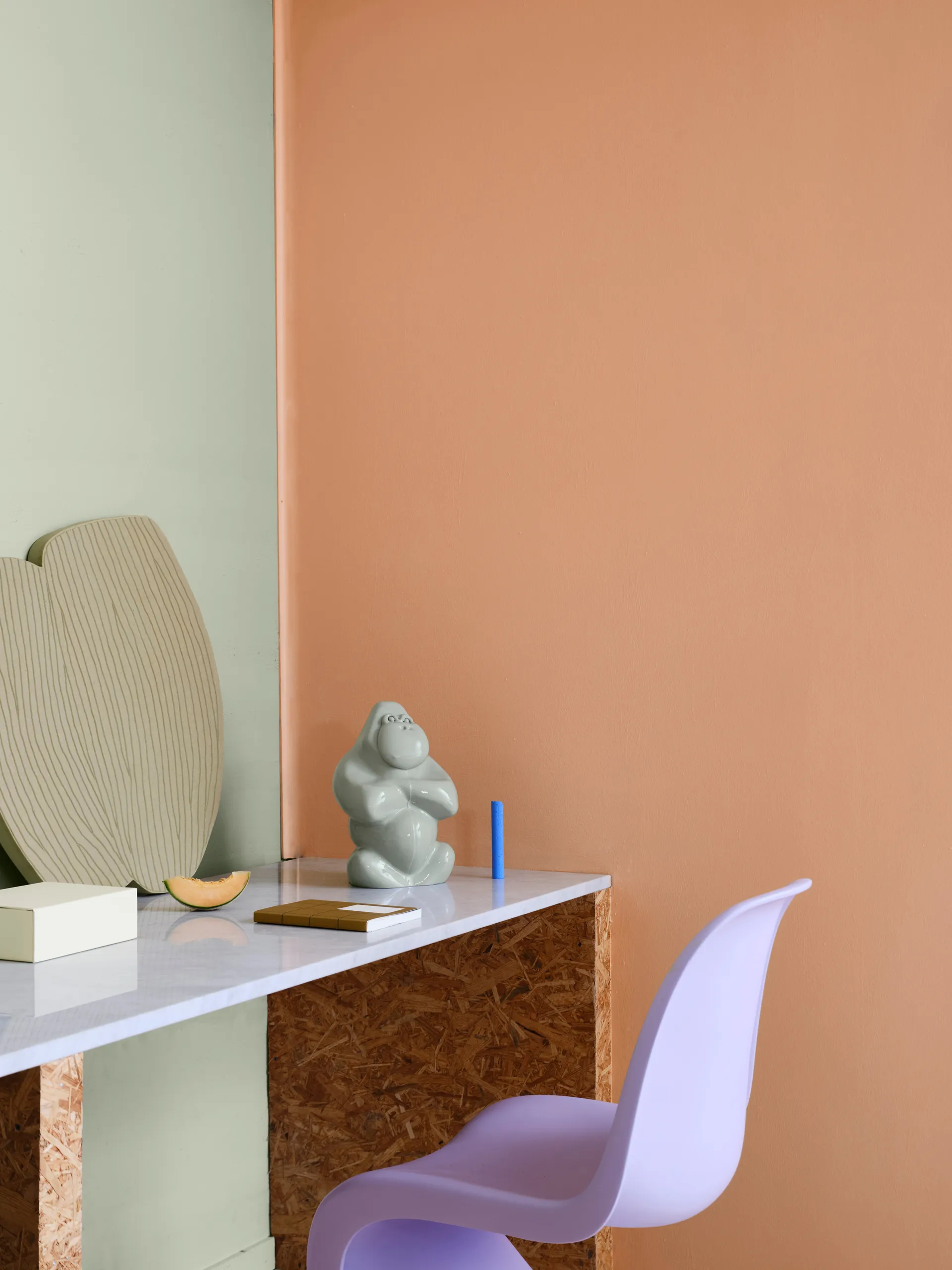 Gabba Gabba Hey sculptuur 305 mm, Lichtbeige Kosta Boda