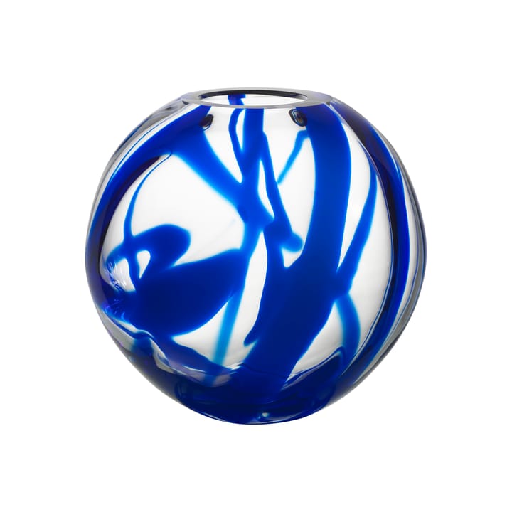 Globe vaas 24 cm - Blauw - Kosta Boda