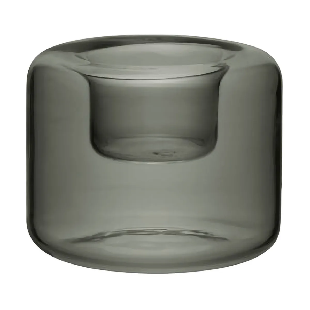 Happy waxinelichthouder 3 delen, Antraciet Kosta Boda