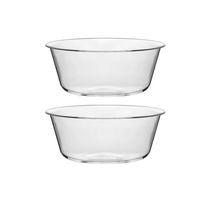 Innocent schaal - Ø14,5 cm, 2-pack - Kosta Boda