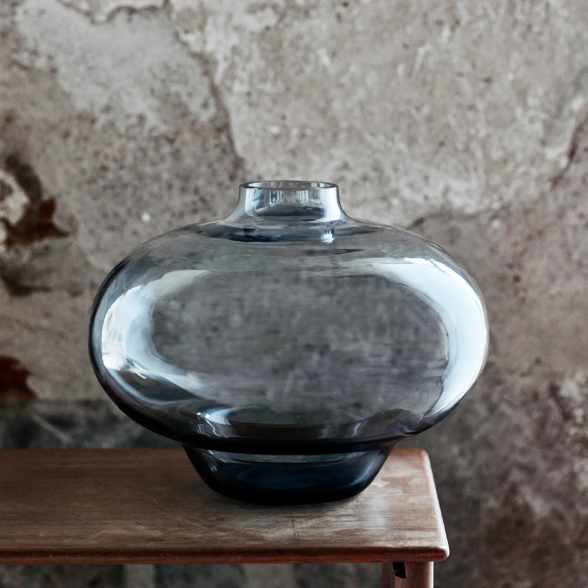 Kappa vaas 210 mm, Grijs Kosta Boda