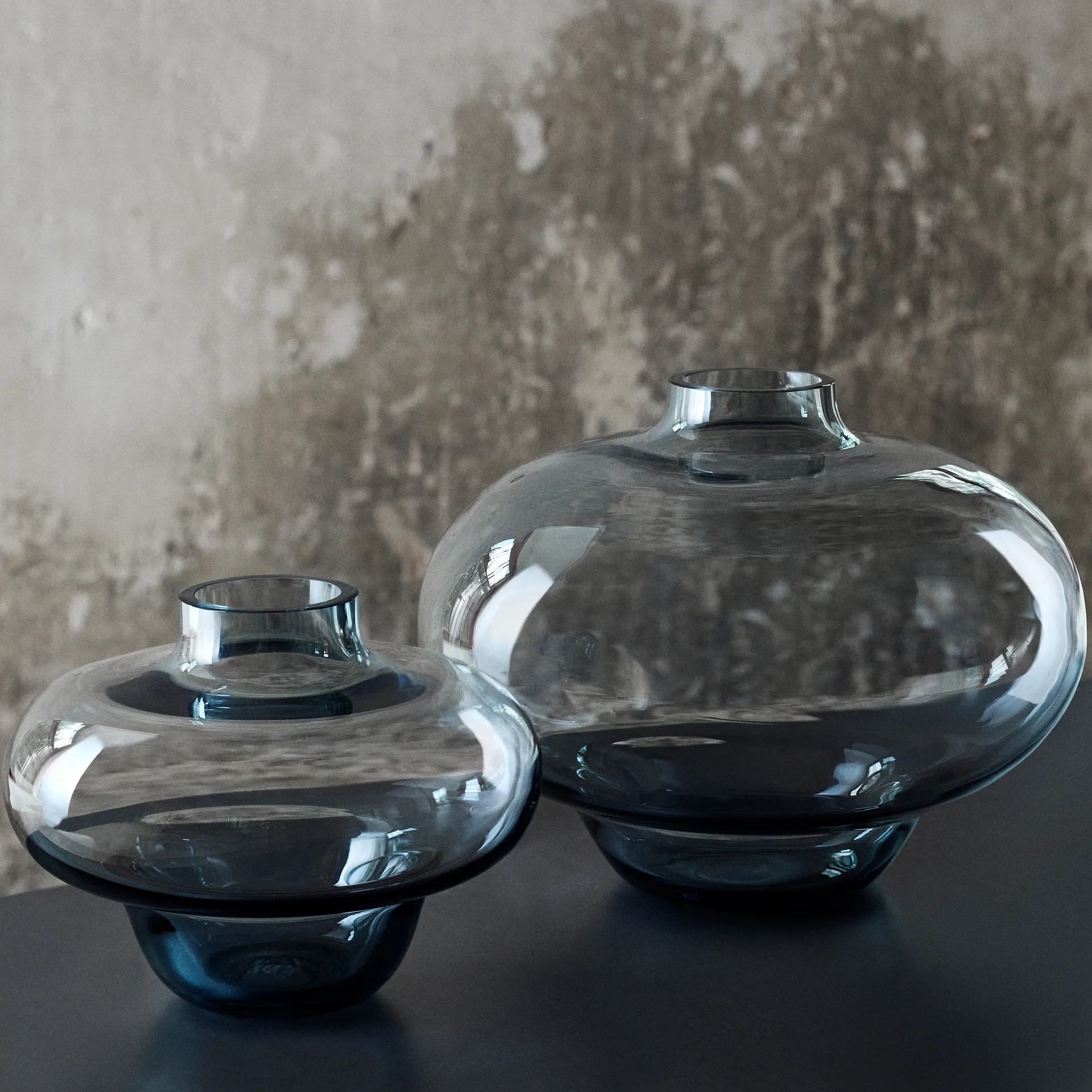 Kappa vaas 210 mm, Grijs Kosta Boda