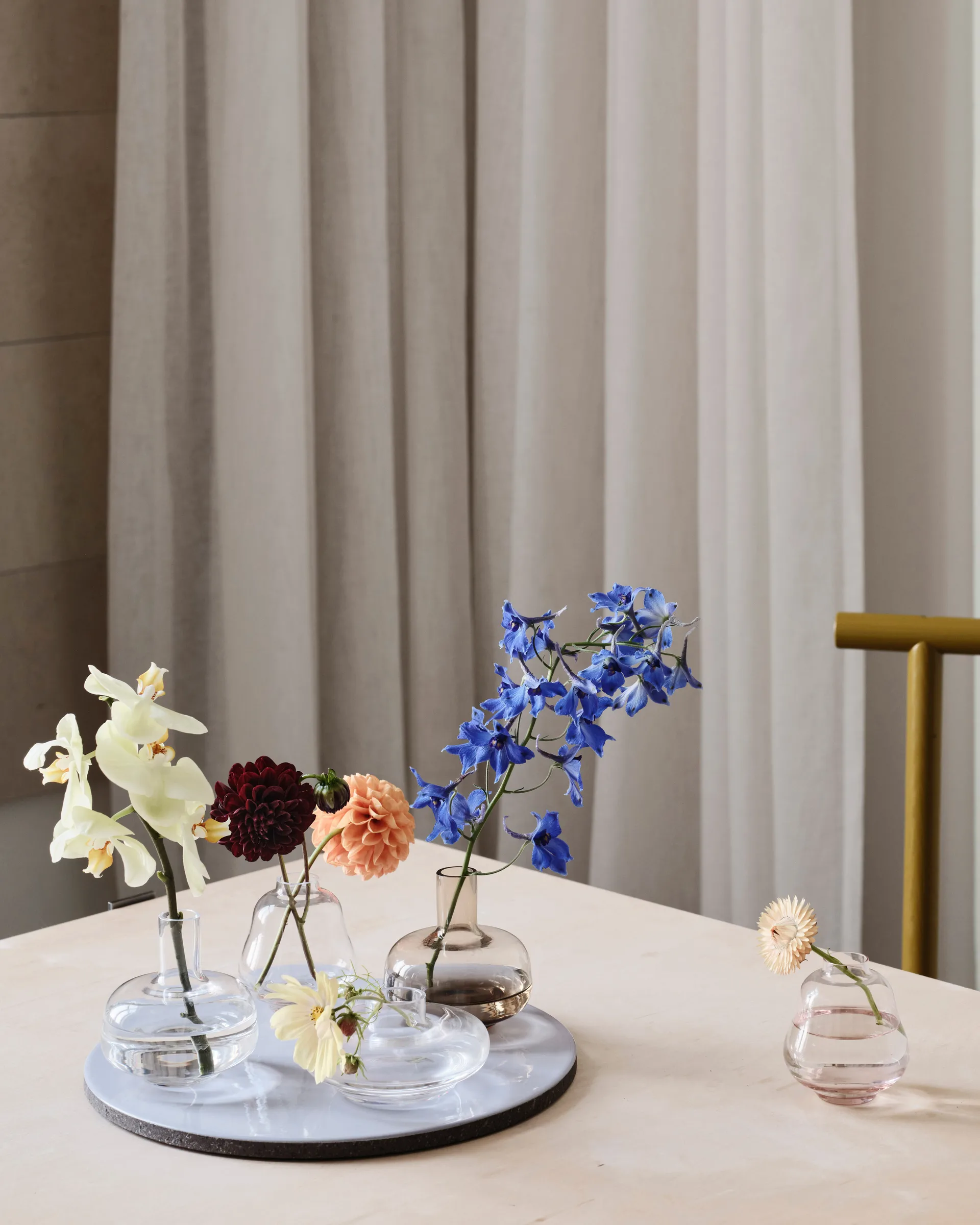 Kappa vaas set van 3, Transparant Kosta Boda