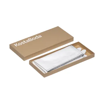 Kosta Boda glass care set box - Wit, small - Kosta Boda