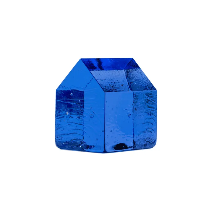 Kosta huis - Blauw, 11 cm - Kosta Boda