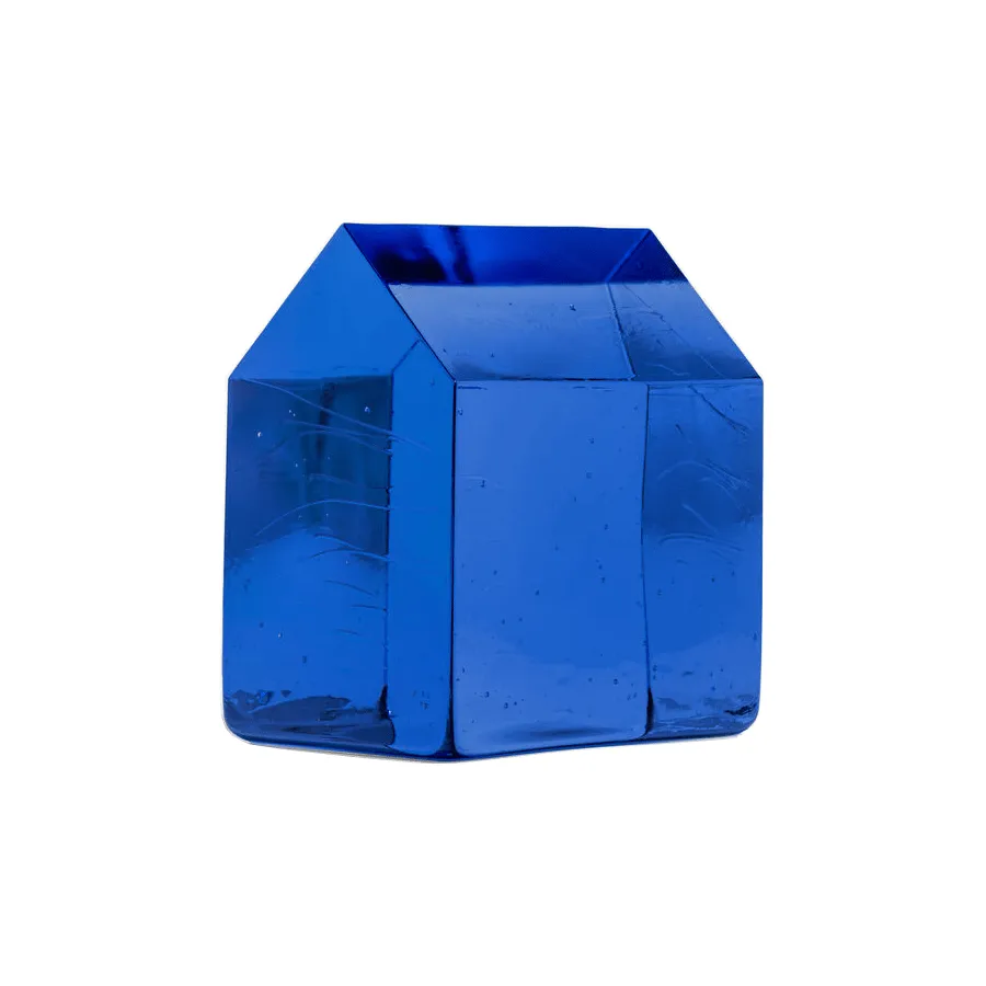 Kosta huis, Blauw, 13,8 cm Kosta Boda