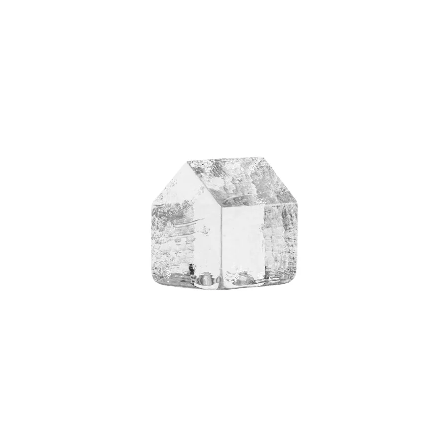 Kosta huis, Transparant, 7,5 cm Kosta Boda Kosta huis, Transparant, 7,5 cm Kosta Boda