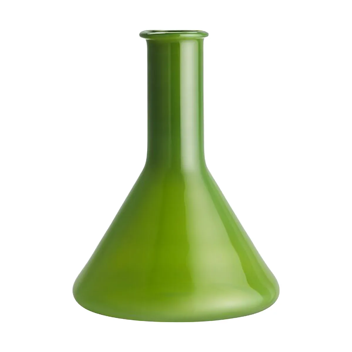 Lab maatglas vaas 18,5 cm, Groen Kosta Boda