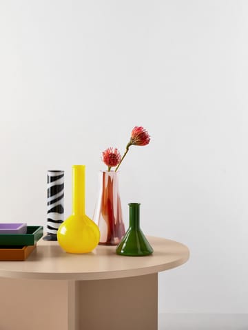 Lab maatglas vaas 18,5 cm - Groen - Kosta Boda
