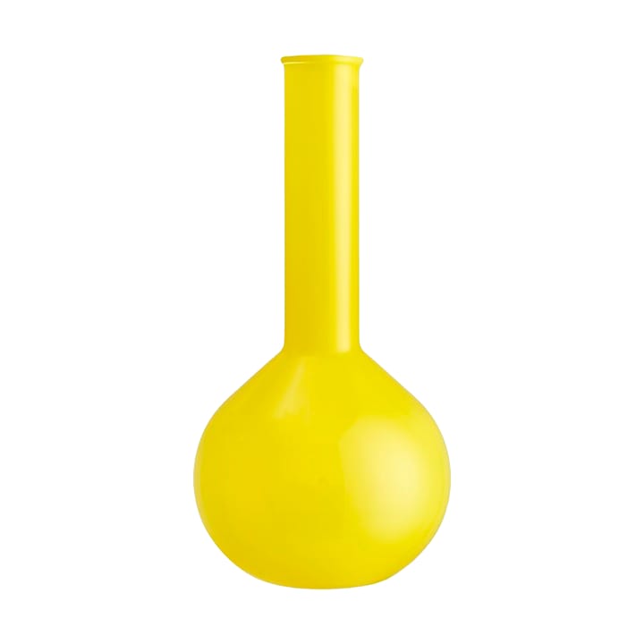 Lab ronde fles vaas 31,5 cm - Geel - Kosta Boda