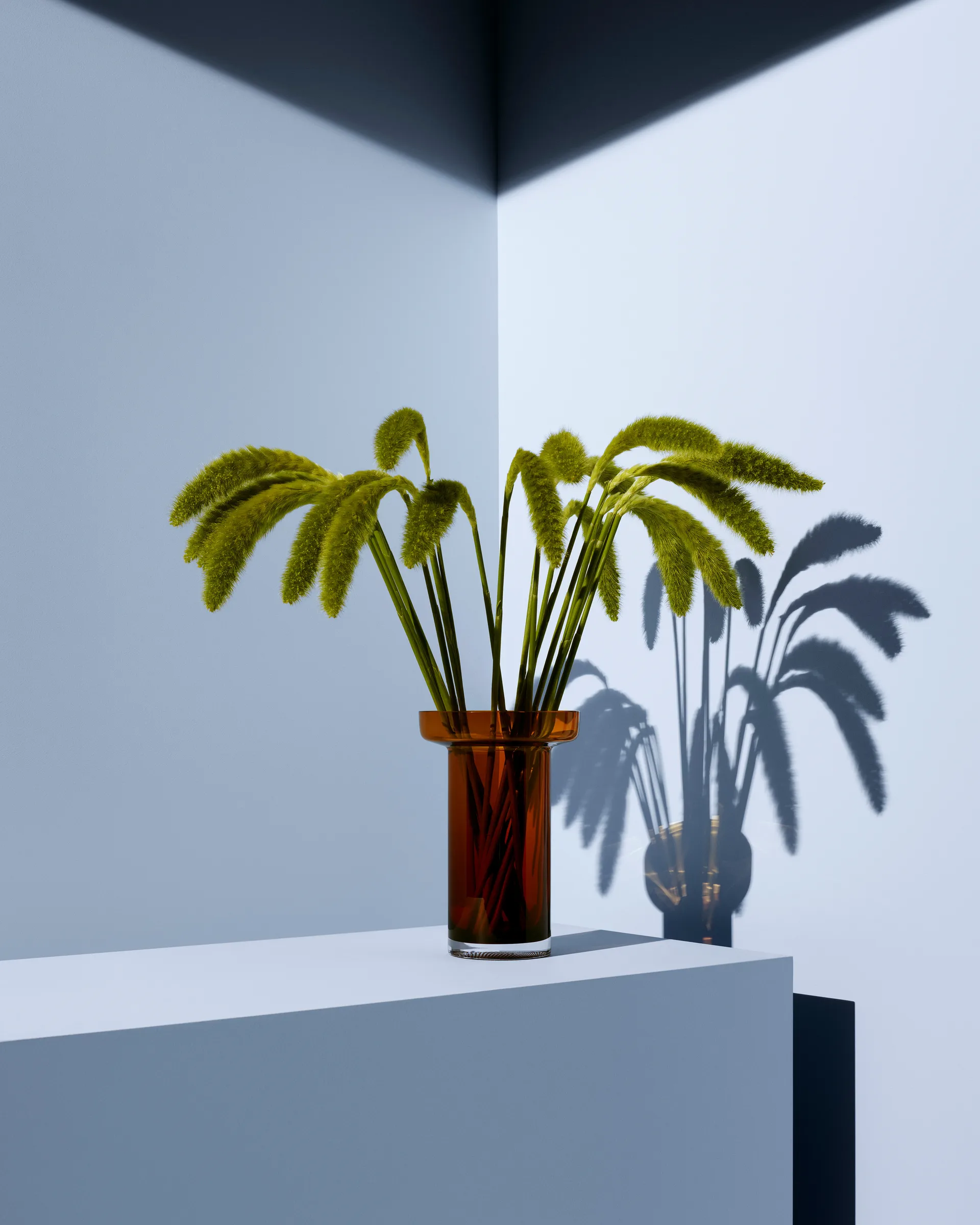 Limelight Rose vaas 23 cm, Amber Kosta Boda