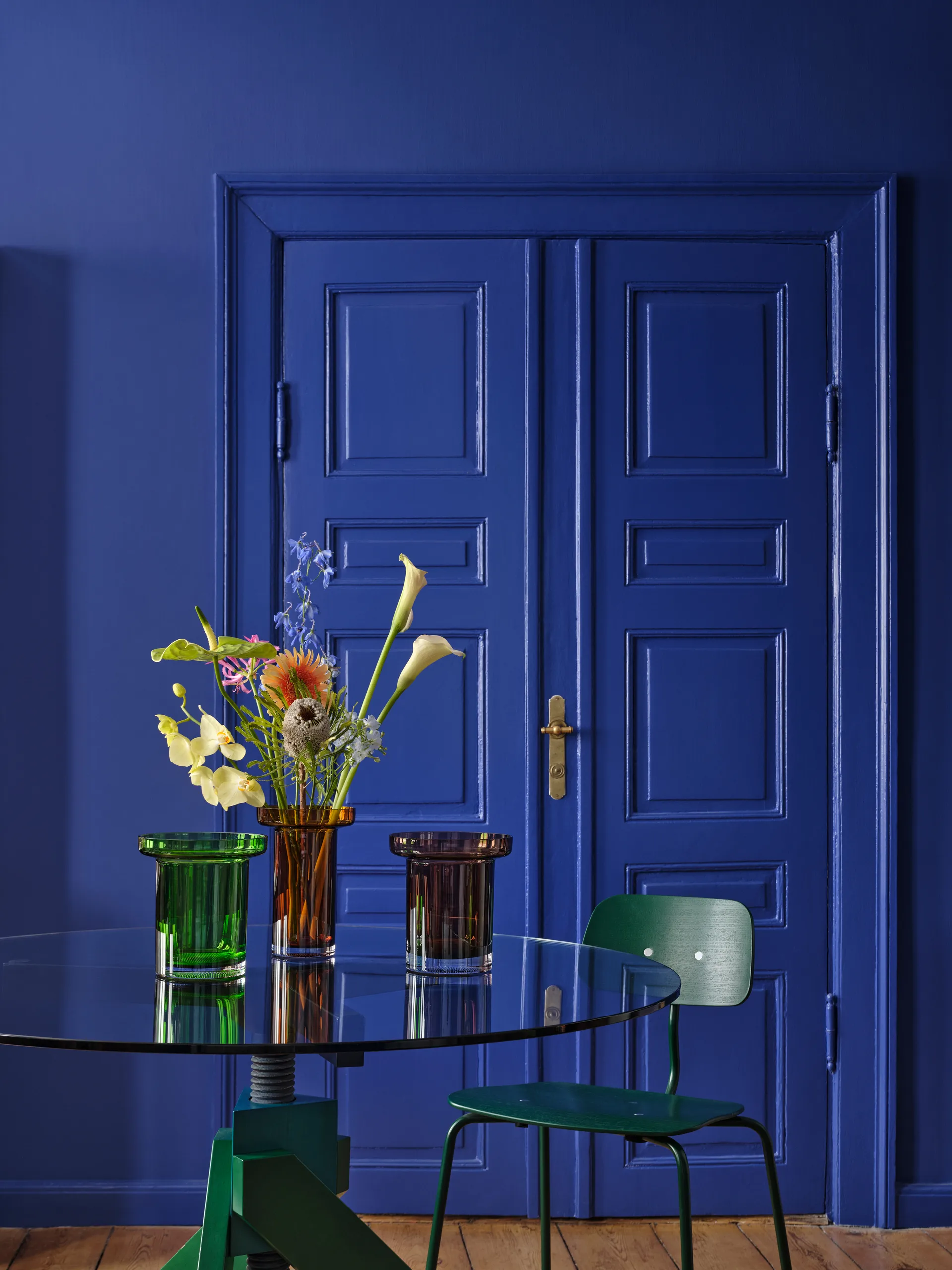 Limelight Tulip vaas 19,5 cm, Caramel Kosta Boda