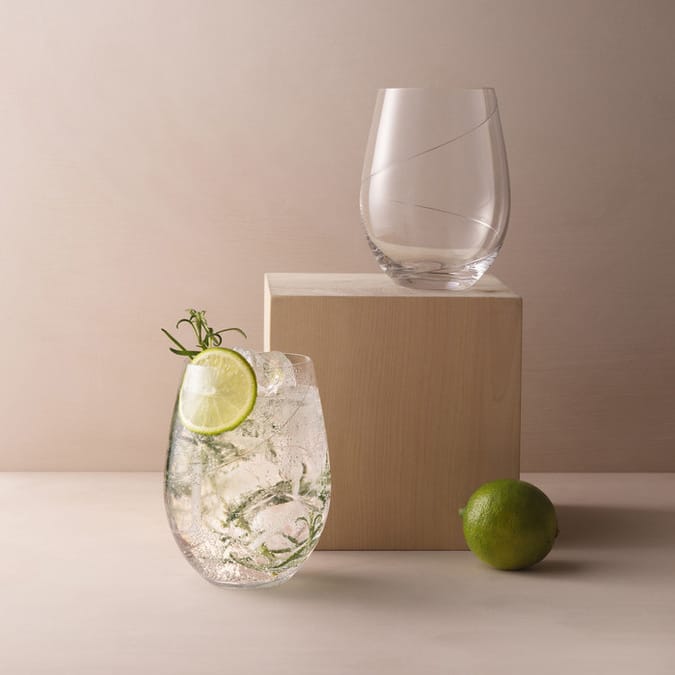 Line gin & tonic glas 60 cl - Helder - Kosta Boda