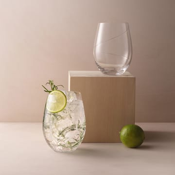 Line gin & tonic glas 60 cl - Helder - Kosta Boda