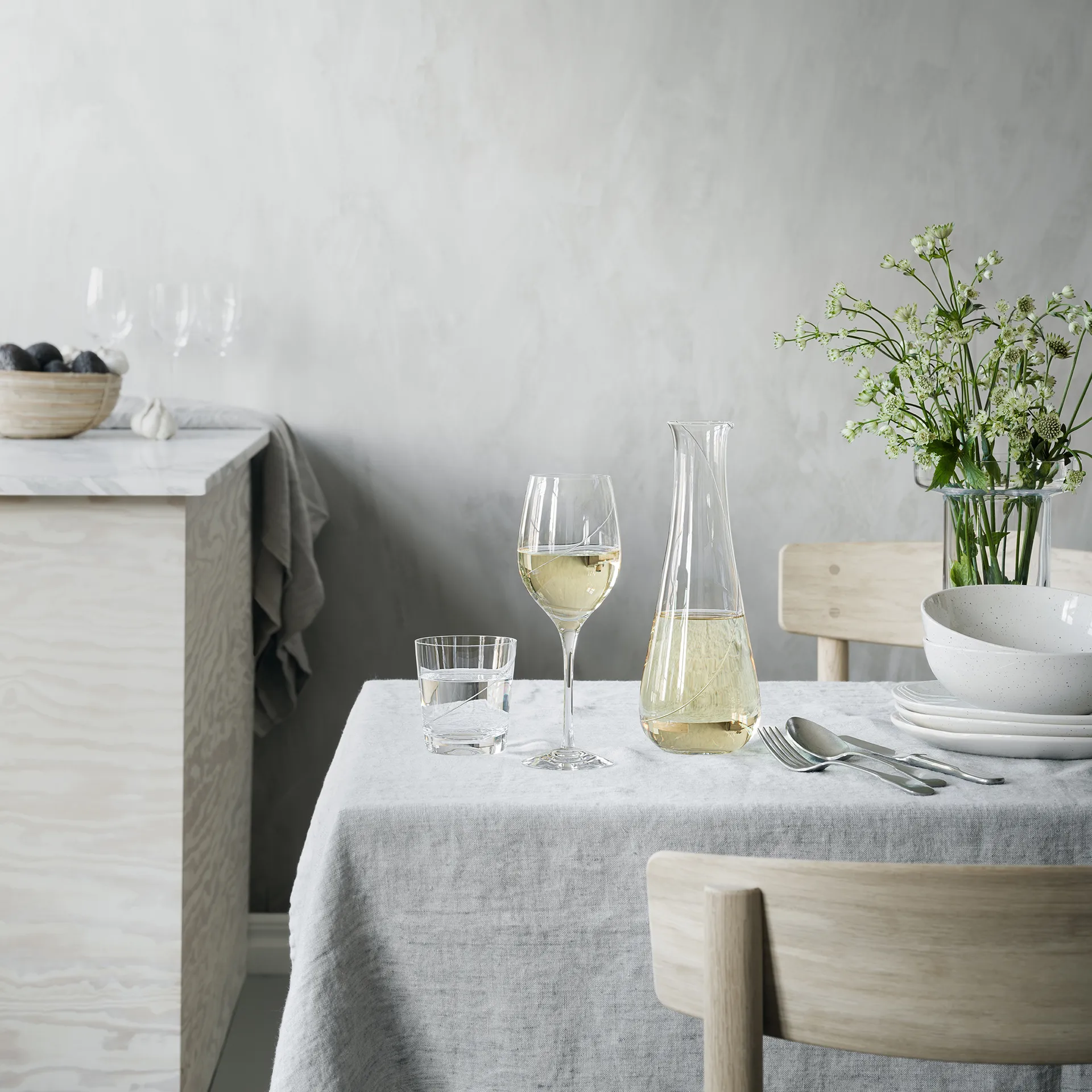 Line karaf 98 cl, Helder Kosta Boda