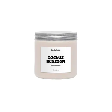 Mind geurkaars - Cactus Blossom, 330 g - Kosta Boda
