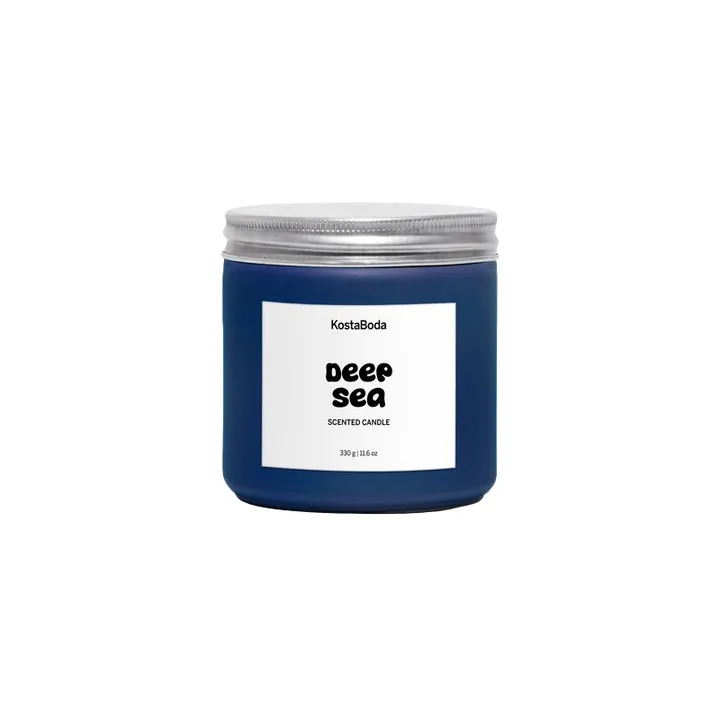 Mind geurkaars - Deep sea, 330 g - Kosta Boda