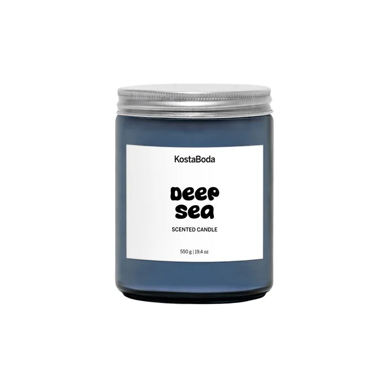 Mind geurkaars, Deep Sea, 550 g Kosta Boda Mind geurkaars, Deep Sea, 550 g Kosta Boda