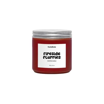 Mind geurkaars - Fireside flurries, 330 g - Kosta Boda