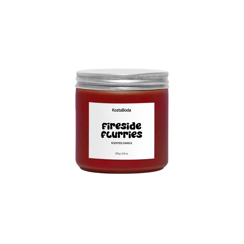 Mind geurkaars, Fireside flurries, 330 g Kosta Boda Mind geurkaars, Fireside flurries, 330 g Kosta Boda