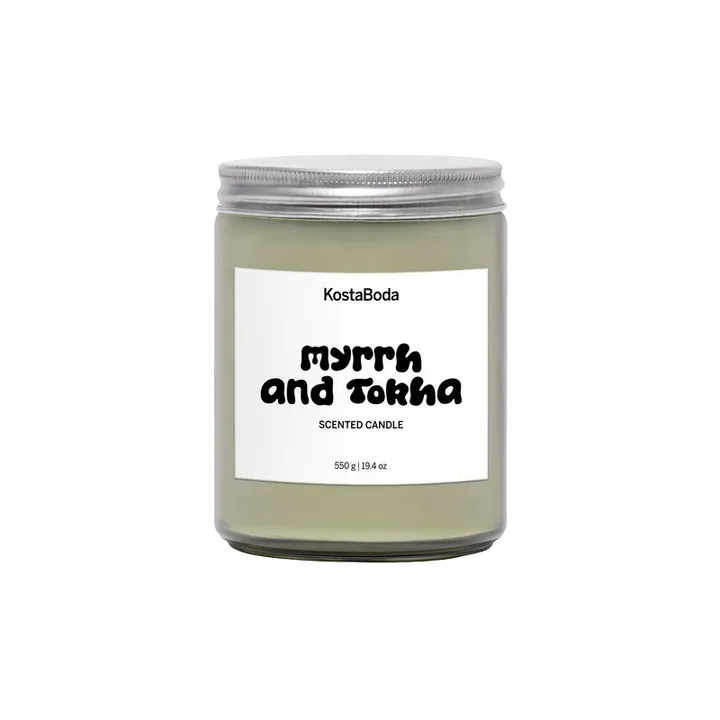Mind geurkaars - Myrrh & Tokha, 550 g - Kosta Boda