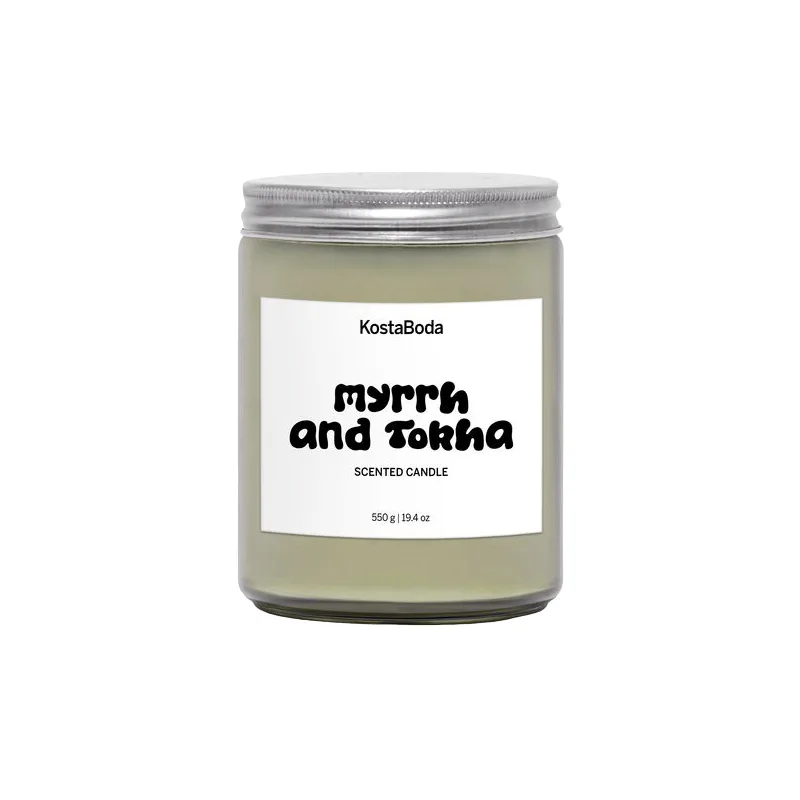 Mind geurkaars, Myrrh & Tokha, 550 g Kosta Boda Mind geurkaars, Myrrh & Tokha, 550 g Kosta Boda