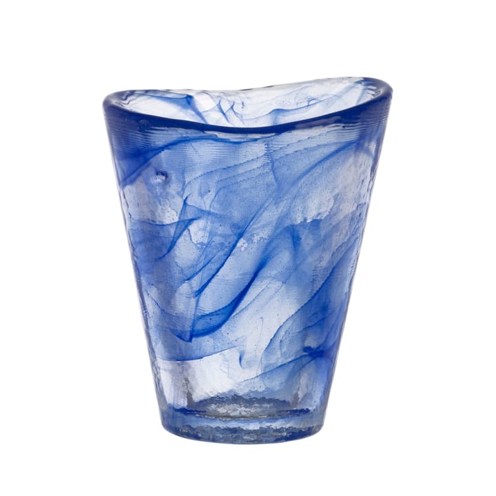 Mine glas - blauw - Kosta Boda