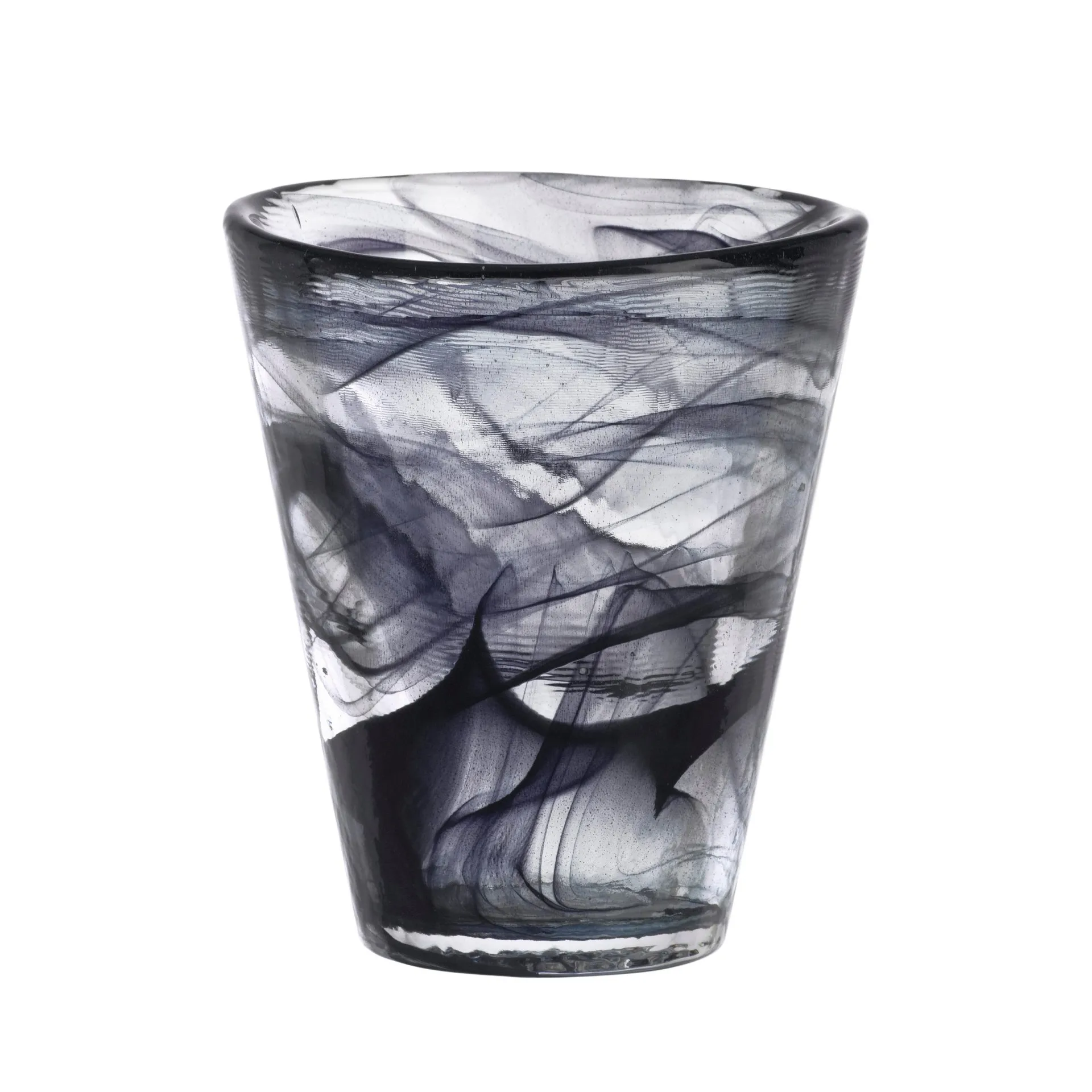 Mine glas, zwart Kosta Boda