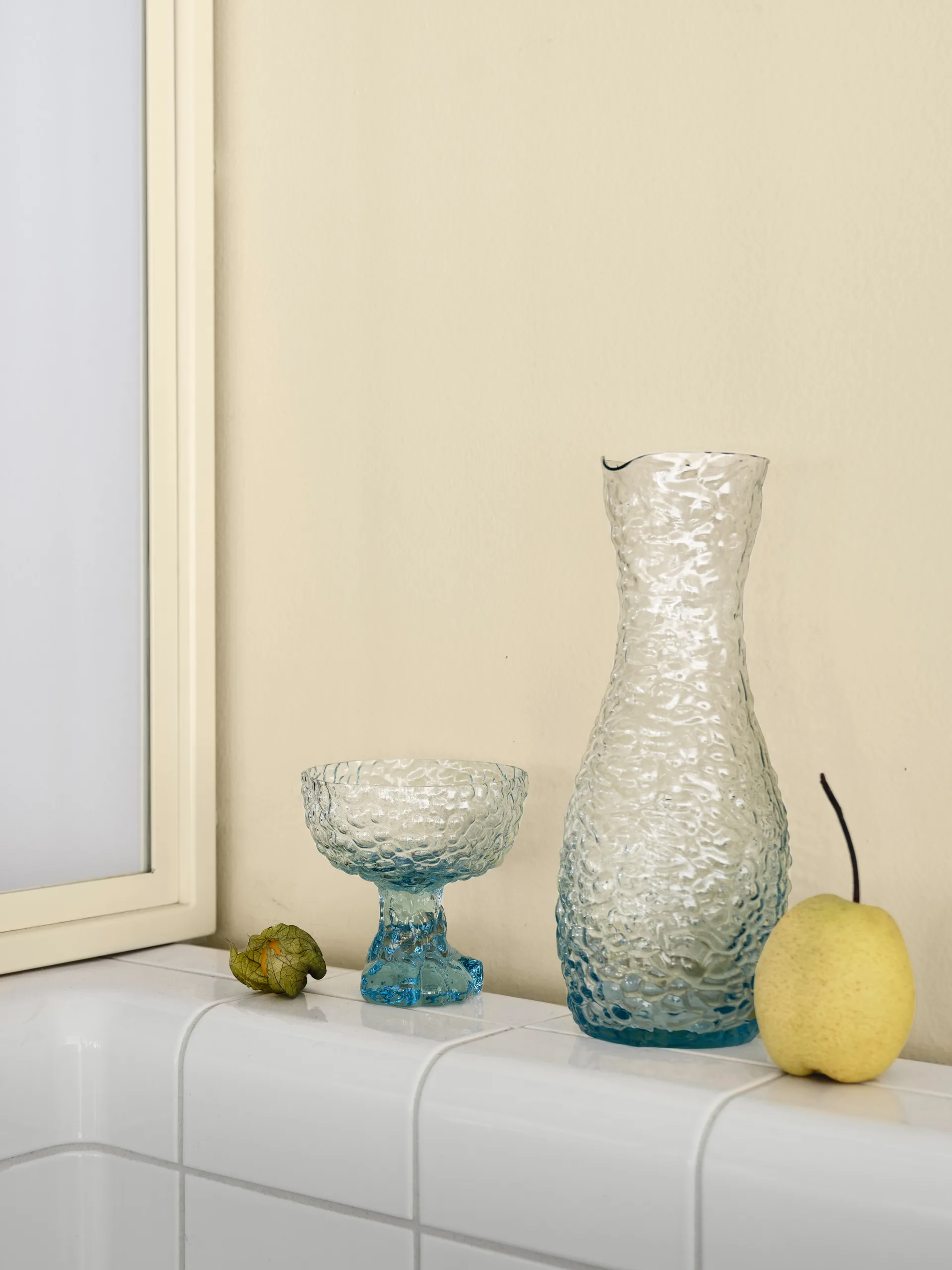 Moss coupe champagneglas 35 cl, Circulair glas Kosta Boda