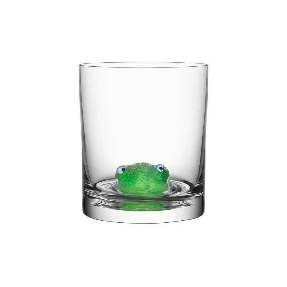 Kosta Boda New Friends glas 46 cl Kikker | Scandinavisch Interieur | Drinkglazen | Groen